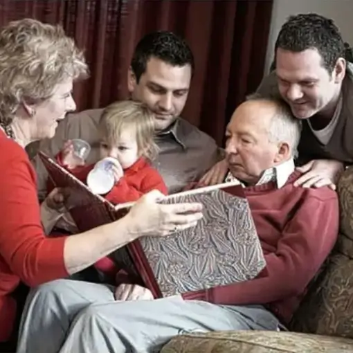 A family reading